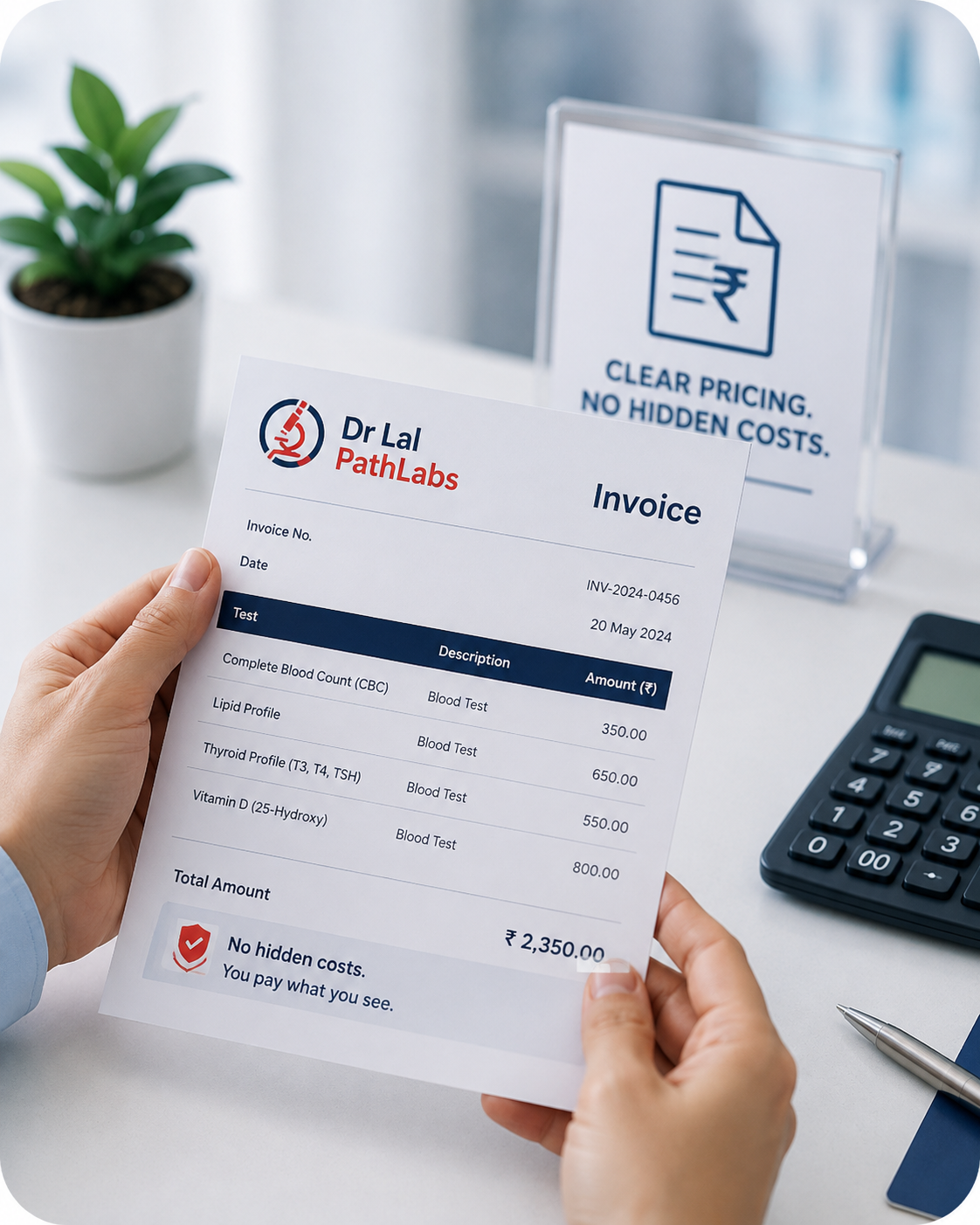 Transparent Pricing